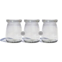 그린테라피 개운죽 키우기실내공기정화식물 수경재배 행운목 수경식물, 푸딩병(5x7cm) 3개