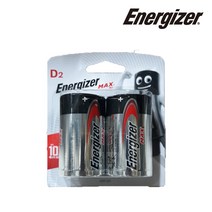 에너자이저 건전지 맥스 D 2개입, 1개