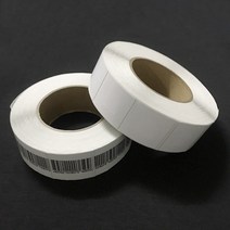 도난방지라벨 도난방지텍RF 8.2Mhz EAS 도난 방지 스티커 소프트 라벨 40*40mm 바코드 태그 슈퍼마켓 소, 한개옵션0