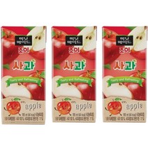 코카콜라 미닛메이드 조이 사과맛 195ml 12개 조이 애플 주스