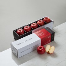 [익산원예농협] 사과 한줄과일 선물세트 (사과1.6kg 5과 * 2줄 총 3.2kg내외), 사과1.6kg 5과 * 2줄 총 3.2kg내외