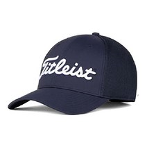 타이틀리스트(Titleist) 골프 모자 남성 스포츠 메쉬 캡 HJ2TSMLXL BKWT, 네이비 화이트