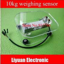 히든센서 압력 센서/CZL-A 저항 스트레인 게이지/10kg 로드 셀 브래킷/전자 스케일 센서, 한개옵션0