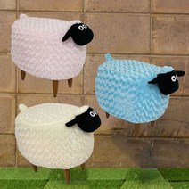 리폼플러스 양스툴 화장대의자 1인용 스툴의자 원목다리, 1. 양스툴 핑크