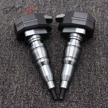 가와사키 벌컨/S 650cc 벌컨 S 650 cc 용 프레임 슬라이더 크래시 프로텍터 바이크 오토바이 보빈 떨어짐 방지, [13] titanium 2