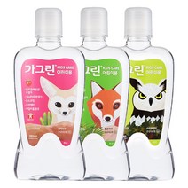 가그린 어린이가그린 사과맛 구강청결제, 5개, 380ml