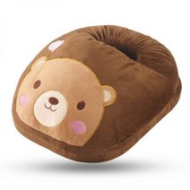 발열파티션 발난로 전기난로 Mumu 백화점 가을과 겨울 선물 Changhong 귀여운 애완 동물 풋워머 사무실 회사 기숙사 축제, 2단계 온도 조절 브라운 베어
