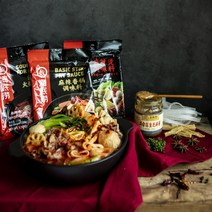 [재료모음]마라탕 마라샹궈 훠궈 재료 소스 하이디라오, B. 사리, 도삭면(칼면)