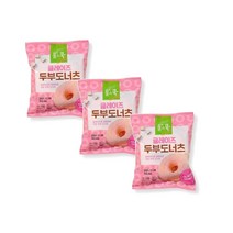 풀스쿡 글레이즈 두부도너츠 (50gX3) 브런치 홈베이킹 두부빵 간편간식 버터풍미, 26세트
