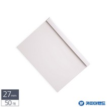 A4 열제본 전용표지 27mm 50매 흰색 표지제본 제본용