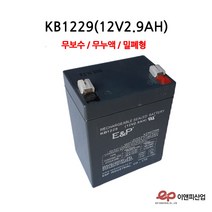이앤피산업용배터리 /KB1229/(12V2.9AH)/배터리, 1개, 1개