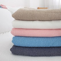 더자샵 풍기인견 쿨 와플 여름이불, 쿨와플-블루