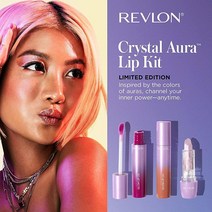 Revlon 레브론 Crystal Aura 한정판 리퀴드 알로이 아이섀도우 브루하스 브루 308030, Variety Pack