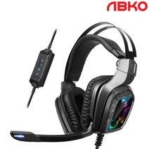 앱코 HACKER BR01S 리얼 7.1 채널 게이밍 헤드셋, 단품