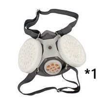 화재 대피 농약 산업용 분진 마스크 방독면 먼지 고효율 필터 포름 알데히드 보호 안개 방지 안개 방진 작업 야외 호흡기, [01] tf0701-mask