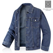 해리슨 오버핏 포켓 데님 자켓 LJE1041