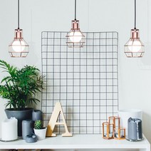 보아스라이팅 그루브 팬던트 LED 카페 홈 인테리어 조명, 그루브(몸체)+에디슨전구(원형)