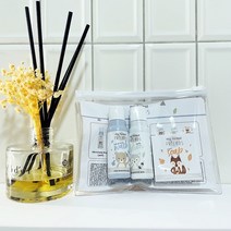 PVC 슬라이드 지퍼백 25 x 15cm 2가지 타입 소분포장 화장품패키지 10장~, 50장, 고리슬라이드