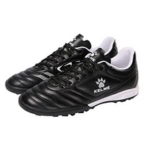 KELME 잔디 축구화 실내/실외 어린이 및 성인 사이즈 - 유니 축구화 주황색.