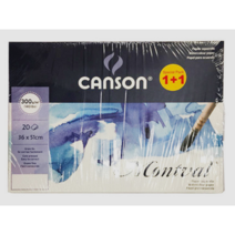 [CANSON] 몽발 수채패드 1면제본 300g 36 x 51cm(1+1)