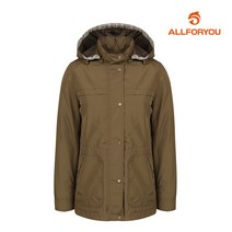 [올포유] 여성 후드 탈착 스트링 점퍼 AWJUH7316-816_G