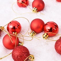 파티해 믹스볼장식세트 20입 - 3cm, 레드