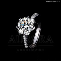 명품브랜드 1캐럿 다이아몬드 반지 BAN-2078