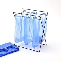 기타 바보사랑[이랑]러빗홈 접이식 분리수거대 매트블랙3단