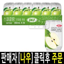 스파클링 그린애플 톡톡, 350ml, 24개