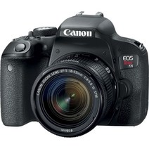 캐논 EOS 레벨 T7i DSLR 카메라 EF-S 18-55mm 1 4-5.6 IS STM 렌즈 포함, EOS Rebel T7i