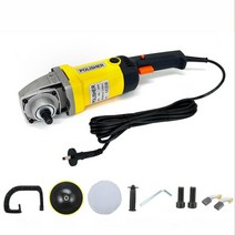 광택기 무선 차량용 샌딩기 폴리셔1400W 자동차 미용 연마 기계 왁싱 유약 씰링 수리 및 가정용 전기 도구, 04 YELLOW