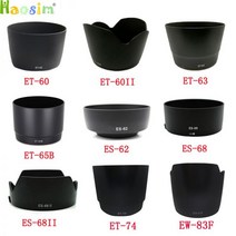 ET-60 ET-60II ET-63 ET-65B ES-62 ES-68 ES-68II ET-74 EW-83Fcamera 렌즈 후드 캐논 렌즈 카메라용, ES-68ES-68, 06 ES-68, 1개
