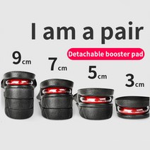 3-9cm 보이지 않는 높이 증가 깔창 쿠션 높이 리프트 조정 가능한 컷 구두 뒤꿈치 삽입 키가 큰 여성 품질 발 패드, 검은색, 높이 9cm