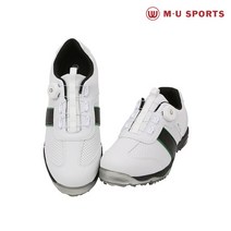[본사][엠유스포츠]남성 골프화 MU21A3AF151, WHT/270