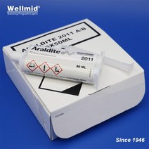 에폭시Araldite 2011 50ml 다목적 구조용 접착제 장인 및 대부분의 산업용 용도 천천히 ab, 01 1Pc2011andMixer