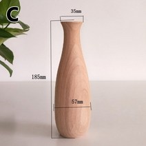 꽃병 생화 조화 화병 작은 나무 식물 꽃병 꽃 냄비 배열 장식 In 방꾸미기 데코 소품, 03 3