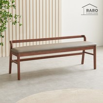 라로퍼니처 보스턴 참죽나무 원목 2인 3인 벤치 식탁 의자 카페 인테리어 체어