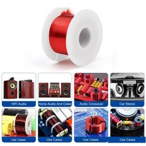1Pcs 공기 코어 인덕터 무산소 구리 1.2mm 0.3mH7.2mH 스피커 크로스 오버 프레임 코일 주파수 분배기, [10] 1.2mm 3.3mH