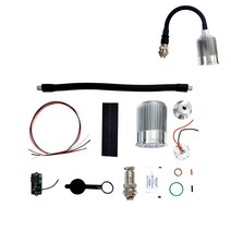 은초롱 12W 12V 24V 자바라 스포트 LED서치라이트 키트 흰색 25cm 집어 작업등 HCL4004