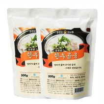 국내산 진한육수 순천골한우곰국500g, 4팩