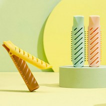 뿌리 볼륨 집게핀 드라이 헤어클립 앞머리 구르프, 1.옐로우, 1개