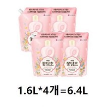 샤프란 꽃담초 섬유유연제 연꽃향 리필, 6.4L, 7개