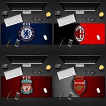 프리미어리그 세리에 축구팀 엠블럼 장패드 20종, T타입