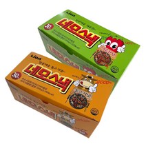 라이온 네모스낵 불고기맛 매콤한맛 2종, 2개, 390g