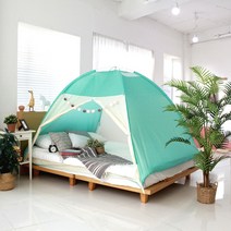 [홈미인] 로이드그늘막텐트(보관백) [싱글1-2인용/더블2-3인용/킹3-4인용], 상세설명 참조, 핑크