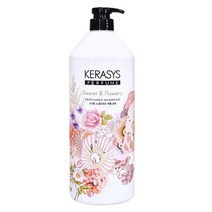 케라시스 퍼퓸샴푸 린스 세트 대용량 샴푸린스세트, 스위트앤플라워 퍼퓸샴푸1L x2개