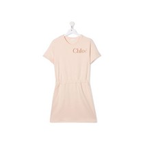 [끌로에] 22SS 키즈 여성 로고 원피스 핑크 C12863 45F