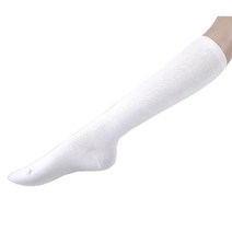 여성용 무지니삭스 여자양말 화이트 호텔 가을여행