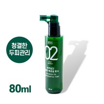 아모스 모근강화 프로페셔널 녹차실감 탈모토닉 80ml, 80ml 1개