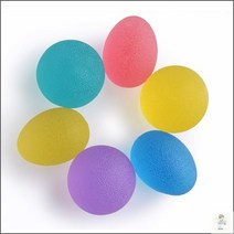 SJ 손가락 악력기 손 관절 실리콘 재활운동 마사지볼 마사지기구, 주황